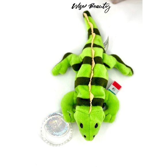 Vintage Coca-Cola I998 Mexico Paco The Iguana Plush Stuffed Bean Bag Animal NWT - Picture 4 of 7